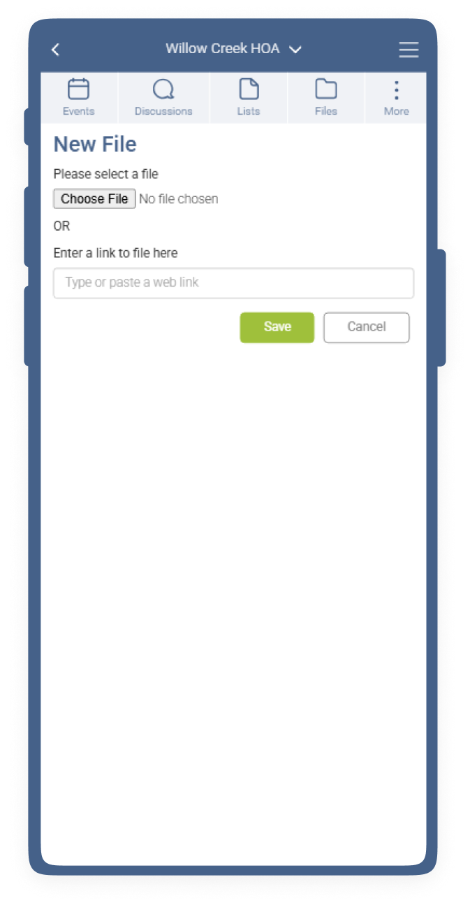 Files Feature